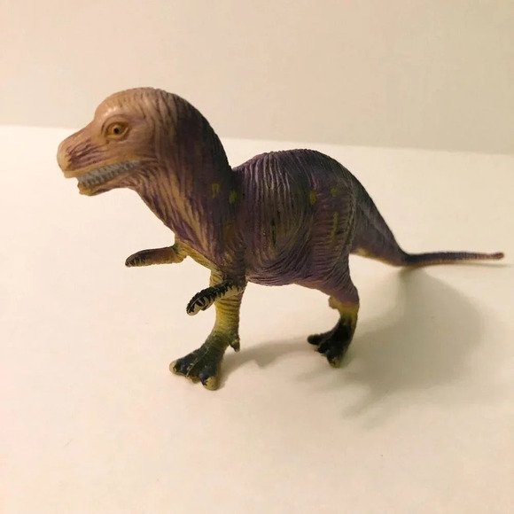 Vintage Larami Tyrannosaurus Rex Dinosaur Figure Toy - Picture 5 of 16